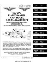 Navair 01-E2AAB-1 Natops Flight Manual Navy Model E-2C Plus Aircraft