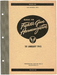 AAF 200-1 Manual for Fighter Gun Harmonization