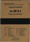 Werkschrift 2088 S-1 Ju 88 S-1 Flugzeug-Handbuch