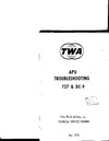 TWA APU Troubleshooting 727 &amp; DC-9