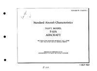 3267 F-10A Skynight Standard Aircraft Characteristics - 1 July 1967