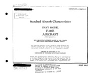 3315 F-111B Standard Aircraft Characteristics - 1 July 1967