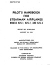 Pilot&#039;s handbook for Stearman Airplanes Models N2S-1, N2S-2 and N2S-3