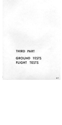 CRICRI MC12 Construction Manual - Part 3 Ground tests - Flight tests