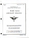 T.O. 02-10AB-1 Handbook of Operatings Instructions R-985 Series Aircraft Engines