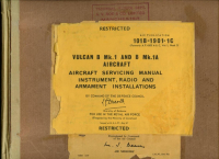 A.P. 101B-1901-1C Vulcan B Mk.1 and B Mk.1A Aircraft - Aircraft Servicing Manual - Instrument, Radio and Armament