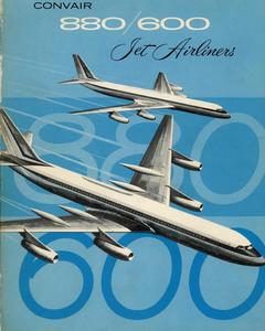 Convair 600 &amp; 880 Jet Airliners brochure