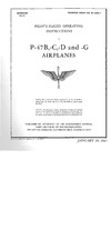 T.O. 01-65BC-1 Pilot&#039;s Flight Operating Instructions - P-47B,-C,-D and -G airplanes