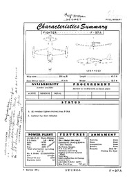 F-97A Characteristics Summary