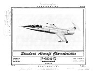 F-104C Starfighter Standard Aircraft Characteristics