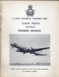 Yukon Pilots Electrical Training Manual