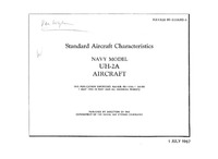 3441 UH-2A Seasprite Standard Aircraft Characteristics - 1 July 1967
