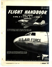T.0. 1C-47B1 Flight Handbook C-47B - C-117A -R4D6