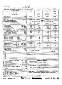PBY-6A Catalina Airplane Characteristics &amp; Performance - 1 November 1944