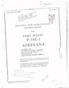 AN 01-75FF-2 Erection and Maintenance Instructions for P-38L-1 Airplane