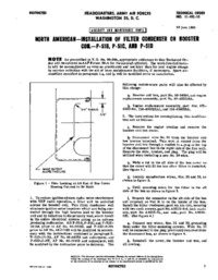 T.O. 01-60J-55 Installation of filter condenser on booster coil - P-51B, P-51C and P-51D