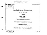 A-4B Skyhawk Standard Aircraft Characteristics - 1 July 1967
