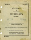 AN 01-85FD-1 Pilot&#039;s Handbook for Navy Models F8F-1 B/N and F8F-2 N/P Aircraft