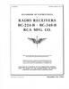T.O. 08-10-25 Handbook of Instructions - Radio Receivers BC-224B, BC-348-B