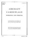 T.O. No 07-1-1 Aircraft Camouflage - Markings and Insignia