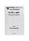 Ju 52/3M g5e Flugzeug Handbuch Teil 6 - Triebwerksgerust