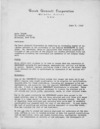 Letter - Conversion of war surplus Beechcrafts