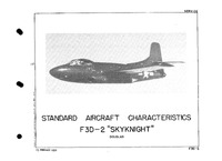 3269 F3D-2 Skyknight Standard Aircraft Characteristics - 15 February 1952