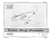 F-51H Mustang Standard Aircraft Characteristics - 22 March 1949