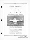 AN 01-65BJB-1 Pilot&#039;s Handbook for Model P-84 Airplanes