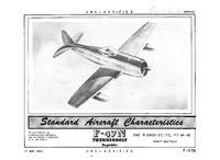F-47N Thunderbolt Standard Aircraft Characteristics - 17 May 1950