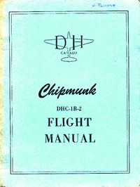 Chipmunk DHC-1B-2 Flight Manual