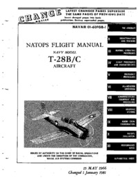 Navair 01-60FGB-1 Natops Flight Manual T-28B/C