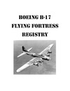 B-17 Flying Fortress registry