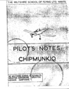 Pilot&#039;s Notes Chipmunk 10