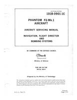A.P. 101B-0901-1C Phantom FG Mk.1 - Aircraft Servicing Manual - Navigation, dlight director and bombing systems