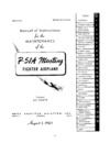 NA-5629 Manual of instructions for the Maintenance of the P-51A Mustang Fighter Airplane