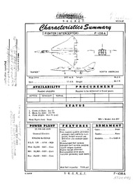 F-108A Rapier Characteristics Summary - 12 June 1959 (alt)