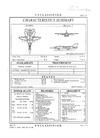 3318 FB-111A Aardvark Characteristics Summary - March 1991