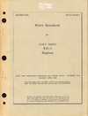 An 01-45HB-1 Pilot&#039;s handbook for F4U-4 Airplane