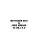 EO 35AB-5BC348-2C Instruction Book for Radio Receiver BC-348-J, -N, -Q
