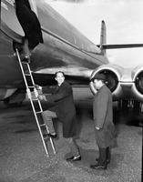 Publicity:  T.C.A. &amp; American Airlines personnel visiting the plant