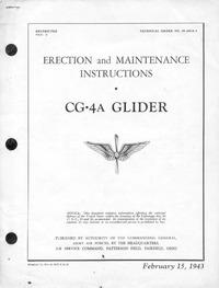 T.O. 09-40CA-2 Erection and Maintenance Instructions CG-4A Glider
