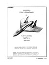 Preliminary Pilot&#039;s Handbook for the Navy Model XFU-1 Aircraft