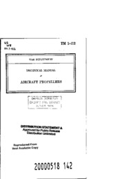 TM 1-142 Technical Manual - Aircraft Propellers