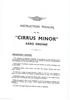 Instruction manual for the Cirrus Minor Aero Engine