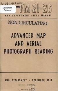 FM 21-26 Advanced map and aerial photograph reading
