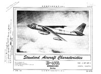 2722 B-47A Stratojet Standard Aircraft Characteristics - 4 June 1951