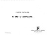 Parts Catalog P.149-U airplane