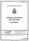EO 05-25E-1 Aircraft Operating Instructions CF-100 MK4