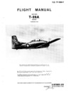 T.O. 1T-28A-1 Flight Manual T-28A